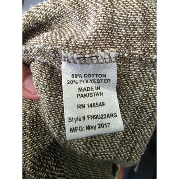 Free Planet Gray Pullover Hoodie Mens Large Lightweight Casual Streetwear - Picture 4 of 5